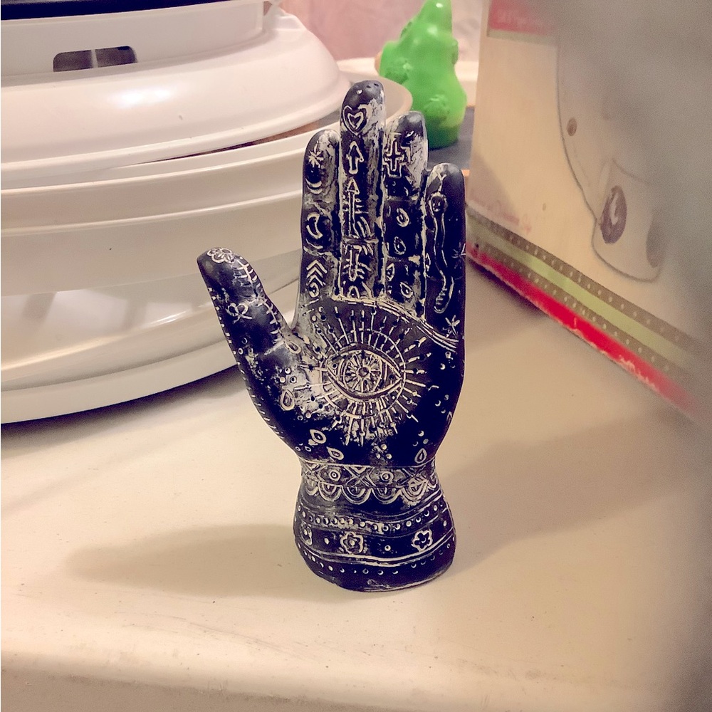 Spiritual Home Decor Hamsa Hand Palm Reading